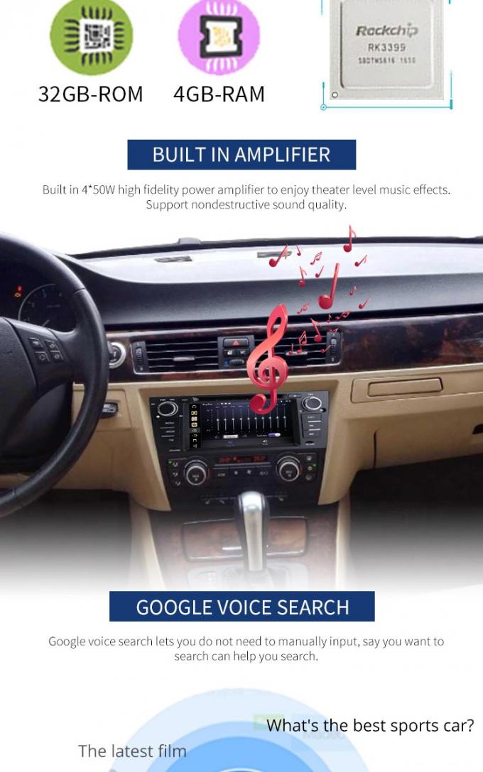 인조 인간 8.1 차 BMW GPS DVD 플레이어 대쉬보드에 의하여 갖춰지는 FM/AM 기능 MP3 MP5