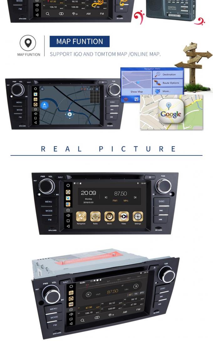 인조 인간 8.1 차 BMW GPS DVD 플레이어 대쉬보드에 의하여 갖춰지는 FM/AM 기능 MP3 MP5