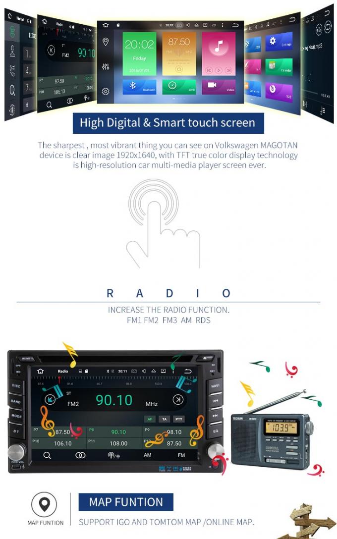 인조 인간 8.0 멀티미디어를 가진 보편적인 차 DVD 플레이어 PX5 쿼드 핵심 8*3Ghz는 라디오로 방송합니다